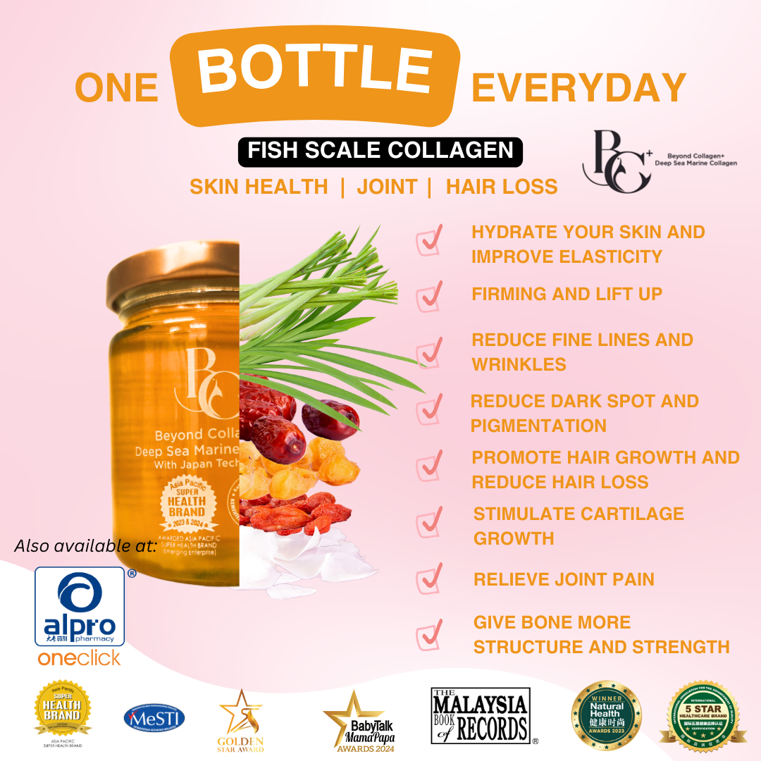 Beyond Collagen+ 15,000mg 100ml x 1set (7btls) x 8 free 17btls