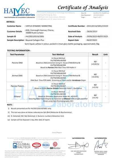 HALVEC Halal Verification